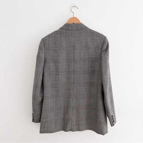 Vintage Pendleton Wool Plaid Blazer Made In USA Women's Size 10 - Picture 5 of 8